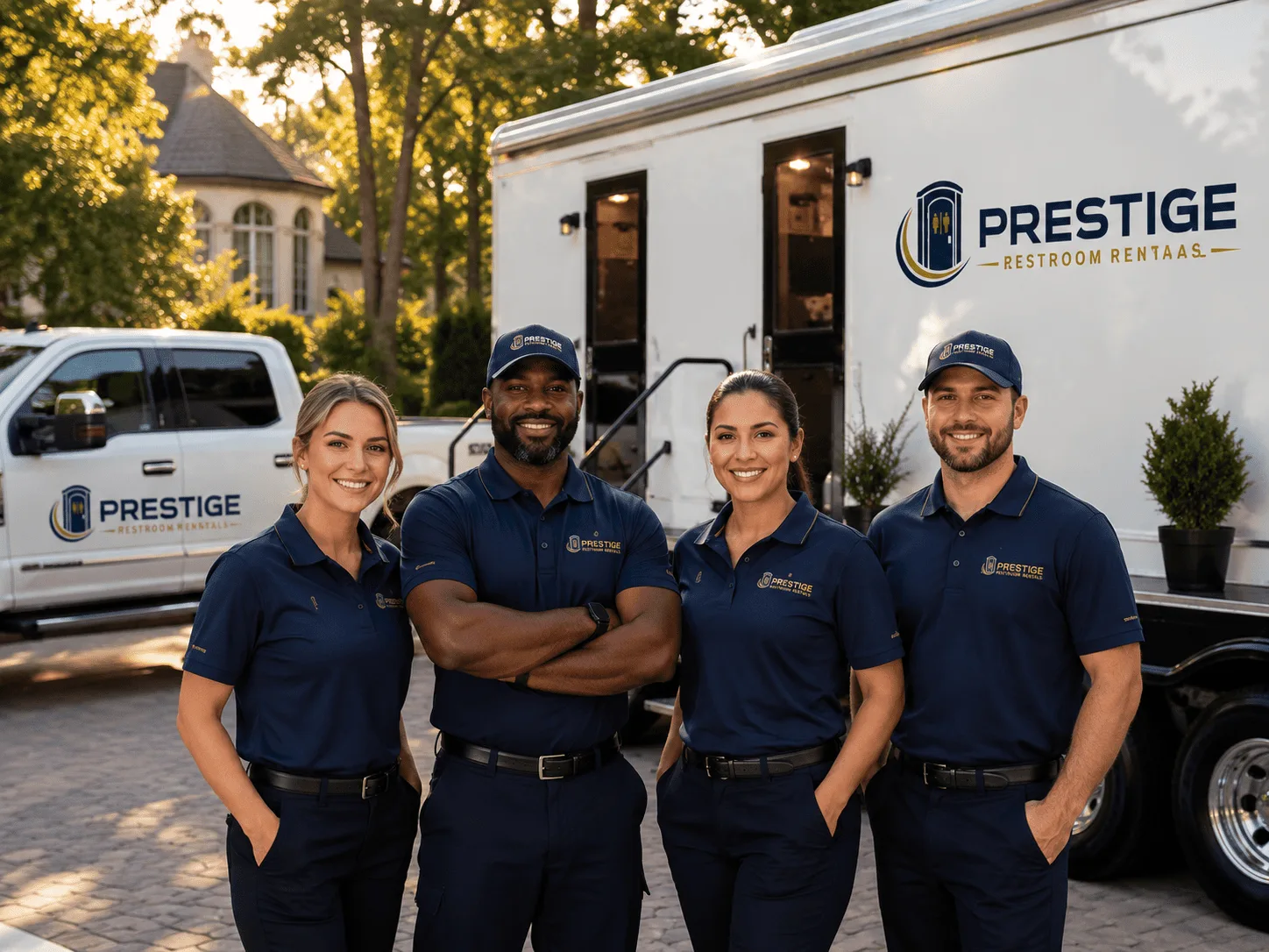 Trusted Luxury Portable Restrooms company in Mitchells, VA